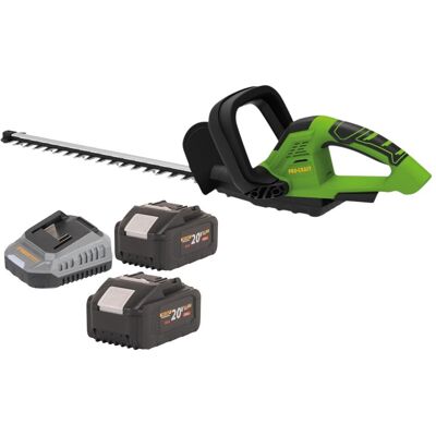 Procraft, Heckenschere, PZA24bb Akku Heckenschere 20 V 510 mm Brushless + 2x Akku 8,0 Ah + Ladegerät (Akkubetrieb) Procraft, Heckenschere, PZA24bb Akku Heckenschere 20 V 510 mm Brushless + 2x Akku 8,0 Ah + Ladegerät (Akkubetrieb)