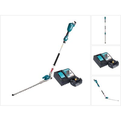 Makita, Heckenschere, DUN 500 WRM Akku Heckenschneider 18 V 50 cm Brushless + 1x Akku 4,0 Ah + Ladegerät (Akkubetrieb) Makita, Heckenschere, DUN 500 WRM Akku Heckenschneider 18 V 50 cm Brushless + 1x Akku 4,0 Ah + Ladegerät (Akkubetrieb)