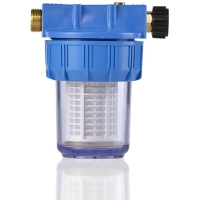 Kränzle, Hochdruckreiniger Zubehör, 83133201 Wasserfilter 5 Zoll komplett Eingang 3/4 Zoll AG Ausgang 3/4 Zoll Verschraubung Kränzle, Hochdruckreiniger Zubehör, 83133201 Wasserfilter 5 Zoll komplett Eingang 3/4 Zoll AG Ausgang 3/4 Zoll Verschraubung