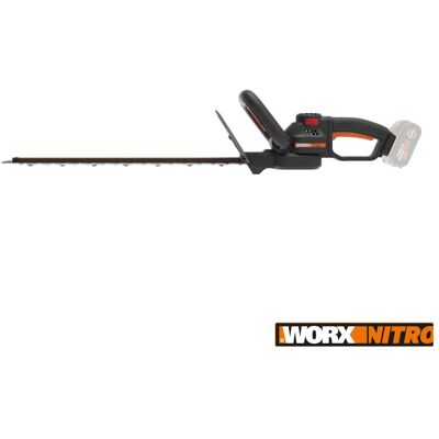 Worx, Heckenschere, Nitro Cordless Telescopic Hedge Trimmer with Brushless Motor, 54cm Cut, 27mm Capacity (Akkubetrieb) Worx, Heckenschere, Nitro Cordless Telescopic Hedge Trimmer with Brushless Motor, 54cm Cut, 27mm Capacity (Akkubetrieb)