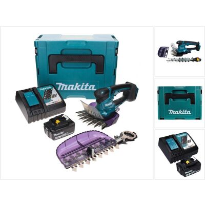 Makita, Heckenschere, DUM 604 RM1XJ Akku Grasschere 18 V mit Gras- und Strauchscherblatt + 1x Akku 4,0 Ah + (Akkubetrieb) Makita, Heckenschere, DUM 604 RM1XJ Akku Grasschere 18 V mit Gras- und Strauchscherblatt + 1x Akku 4,0 Ah + (Akkubetrieb)