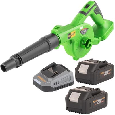Procraft, Laubsauger + Laubbläser, PB22bb Akku Laubbläser 20 V + 2x Akku 4,0 Ah + Ladegerät (Akkubetrieb, Laubbläser) Procraft, Laubsauger + Laubbläser, PB22bb Akku Laubbläser 20 V + 2x Akku 4,0 Ah + Ladegerät (Akkubetrieb, Laubbläser)