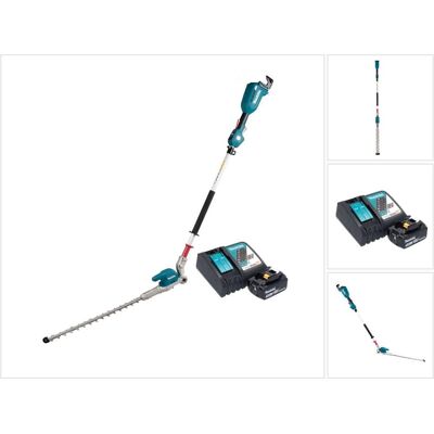 Makita, Heckenschere, DUN 500 WRT Akku Heckenschneider 18 V 50 cm Brushless + 1x Akku 5,0 Ah + Ladegerät (Akkubetrieb) Makita, Heckenschere, DUN 500 WRT Akku Heckenschneider 18 V 50 cm Brushless + 1x Akku 5,0 Ah + Ladegerät (Akkubetrieb)