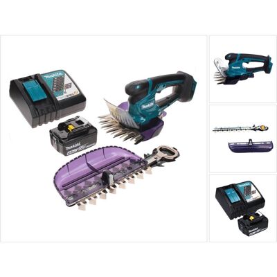 Makita, Heckenschere, DUM 604 RM1X Akku Grasschere 18 V mit Gras- und Strauchscherblatt + 1x Akku 4,0 Ah + (Akkubetrieb) Makita, Heckenschere, DUM 604 RM1X Akku Grasschere 18 V mit Gras- und Strauchscherblatt + 1x Akku 4,0 Ah + (Akkubetrieb)