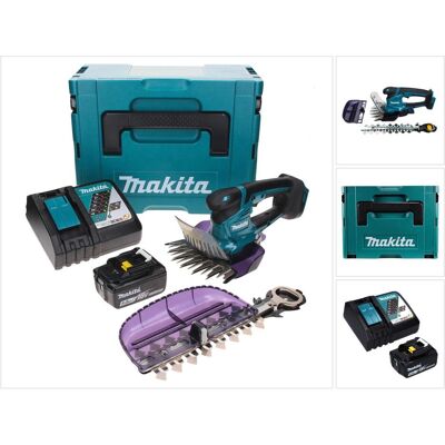 Makita, Heckenschere, DUM 604 RT1XJ Akku Grasschere 18 V mit Gras- und Strauchscherblatt + 1x Akku 5,0 Ah + (Akkubetrieb) Makita, Heckenschere, DUM 604 RT1XJ Akku Grasschere 18 V mit Gras- und Strauchscherblatt + 1x Akku 5,0 Ah + (Akkubetrieb)