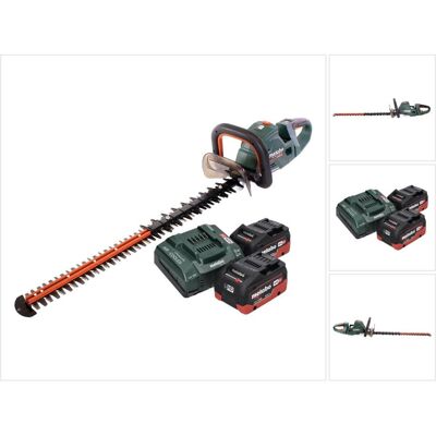 Metabo, Heckenschere, HS 18 LTX BL 75 Akku Heckenschere 18 V 75 cm Brushless + 2x Akku 8,0 Ah + Ladegerät (Akkubetrieb) Metabo, Heckenschere, HS 18 LTX BL 75 Akku Heckenschere 18 V 75 cm Brushless + 2x Akku 8,0 Ah + Ladegerät (Akkubetrieb)