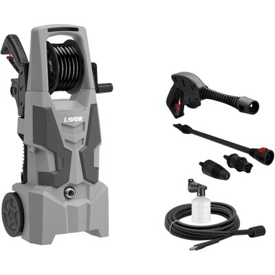 Lavor, Hochdruckreiniger, Hochdruckreiniger mit 145 bar, 420 l/h, 1900 W, Trolley und Zubehör Lavor, Hochdruckreiniger, Hochdruckreiniger mit 145 bar, 420 l/h, 1900 W, Trolley und Zubehör