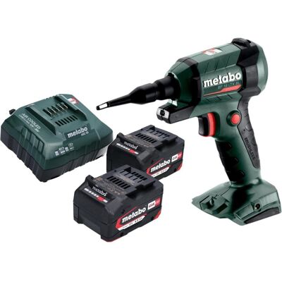 Metabo, Laubsauger + Laubbläser, BP 18 LTX BL Akku Blaspistole 18 V Brushless + 2x Akku 4,0 Ah + Ladegerät (Akkubetrieb, Laubbläser) Metabo, Laubsauger + Laubbläser, BP 18 LTX BL Akku Blaspistole 18 V Brushless + 2x Akku 4,0 Ah + Ladegerät (Akkubetrieb, Laubbläser)