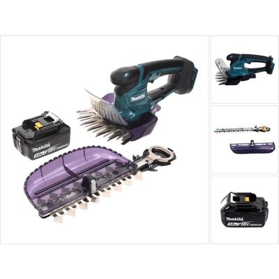 Makita, Heckenschere, DUM 604 F1X Akku Grasschere 18 V mit Gras- und Strauchscherblatt + 1x Akku 3,0 Ah - ohne (Akkubetrieb) Makita, Heckenschere, DUM 604 F1X Akku Grasschere 18 V mit Gras- und Strauchscherblatt + 1x Akku 3,0 Ah - ohne (Akkubetrieb)