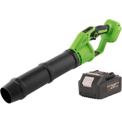 Procraft, Laubsauger + Laubbläser, PB24bb Akku Laubbläser 20 V Brushless + 1x Akku 4,0 Ah - ohne Ladegerät (Akkubetrieb, Laubbläser) Procraft, Laubsauger + Laubbläser, PB24bb Akku Laubbläser 20 V Brushless + 1x Akku 4,0 Ah - ohne Ladegerät (Akkubetrieb, Laubbläser)