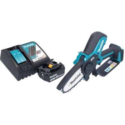 Makita, Kettensäge, DUC 101 RF01 Akku Astsäge 18 V 10 cm Brushless + 1x Akku 3,0 Ah + Ladegerät (Akku Kettensäge) Makita, Kettensäge, DUC 101 RF01 Akku Astsäge 18 V 10 cm Brushless + 1x Akku 3,0 Ah + Ladegerät (Akku Kettensäge)