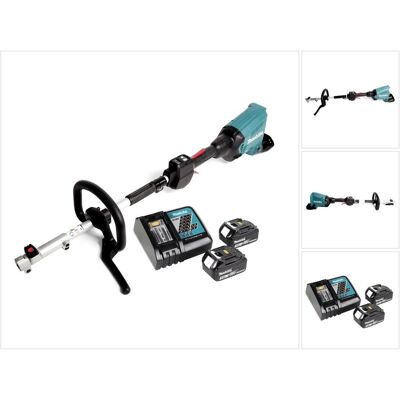 Makita, Rasentrimmer, DUX 60 RF Akku Multifunktionsantrieb 36V ( 2x 18V ) Brushless + 2x Akku 3,0Ah + Schnelladeger Makita, Rasentrimmer, DUX 60 RF Akku Multifunktionsantrieb 36V ( 2x 18V ) Brushless + 2x Akku 3,0Ah + Schnelladeger