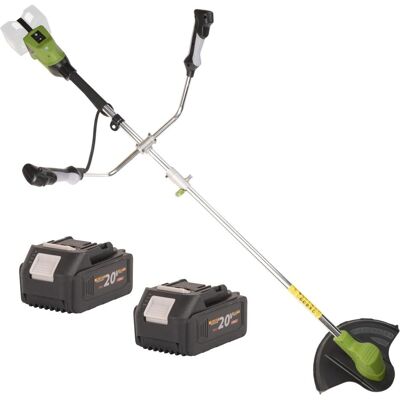 Procraft, Rasentrimmer, PTA40 Akku Freischneider 40 V ( 2x 20 V ) 300 mm Brushless + 2x Akku 4,0 Ah - ohne (Metallschneideblatt) Procraft, Rasentrimmer, PTA40 Akku Freischneider 40 V ( 2x 20 V ) 300 mm Brushless + 2x Akku 4,0 Ah - ohne (Metallschneideblatt)