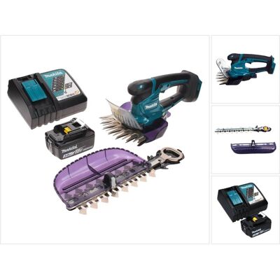 Makita, Heckenschere, DUM 604 RF1X Akku Grasschere 18 V mit Gras- und Strauchscherblatt + 1x Akku 3,0 Ah + (Akkubetrieb) Makita, Heckenschere, DUM 604 RF1X Akku Grasschere 18 V mit Gras- und Strauchscherblatt + 1x Akku 3,0 Ah + (Akkubetrieb)