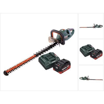 Metabo, Heckenschere, HS 18 LTX BL 75 Akku Heckenschere 18 V 75 cm Brushless + 1x Akku 8,0 Ah + Ladegerät (Akkubetrieb) Metabo, Heckenschere, HS 18 LTX BL 75 Akku Heckenschere 18 V 75 cm Brushless + 1x Akku 8,0 Ah + Ladegerät (Akkubetrieb)