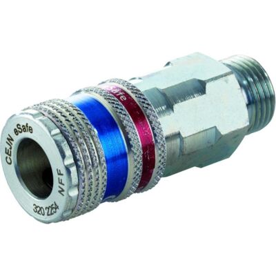 Schneider, Schlauchanschluss + Schlauchverbinder, Sicherh.kuppl. SSK-NW7,6-EURO-G1/4a (Kupplung) Schneider, Schlauchanschluss + Schlauchverbinder, Sicherh.kuppl. SSK-NW7,6-EURO-G1/4a (Kupplung)