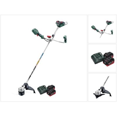 Metabo, Rasentrimmer, FSB 36-18 LTX BL 40 Akku Freischneider 36 V ( 2x 18 V ) Zweihandgriff Brushless + 2x Akku 10 (Trimmfaden) Metabo, Rasentrimmer, FSB 36-18 LTX BL 40 Akku Freischneider 36 V ( 2x 18 V ) Zweihandgriff Brushless + 2x Akku 10 (Trimmfaden)