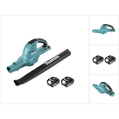 Makita - DUB 361 Z - 2x BL1860B 6Ah - Laubbläser Makita - DUB 361 Z - 2x BL1860B 6Ah - Laubbläser