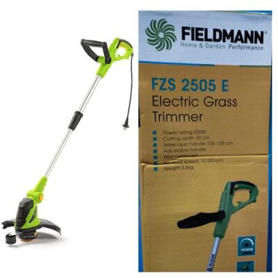 Fieldmann, Rasentrimmer, FZS 2505-E Elektriskais trimmeris (Bojats iepakojums) (Trimmfaden) Fieldmann, Rasentrimmer, FZS 2505-E Elektriskais trimmeris (Bojats iepakojums) (Trimmfaden)