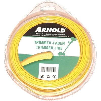 Arnold, Zubehör Gartenmaschinen, Copolymer Trimmerfaden, Rund 3,0 mm, 52 m (Rasentrimmer, Trimmerfaden + Fadenspule) Arnold, Zubehör Gartenmaschinen, Copolymer Trimmerfaden, Rund 3,0 mm, 52 m (Rasentrimmer, Trimmerfaden + Fadenspule)
