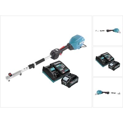 Makita, Rasentrimmer, UX 01 GM1 Akku Multifunktionsantrieb 40 V max. XGT Brushless + 1x Akku 4,0 Ah + Ladegerät (Trimmfaden) Makita, Rasentrimmer, UX 01 GM1 Akku Multifunktionsantrieb 40 V max. XGT Brushless + 1x Akku 4,0 Ah + Ladegerät (Trimmfaden)