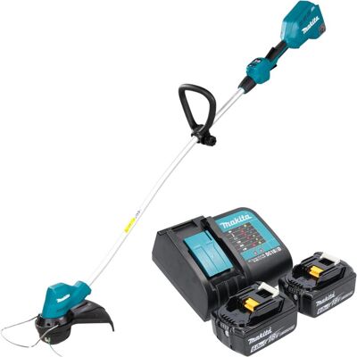 Makita, Rasentrimmer, DUR 189 SG2 Akku Rasentrimmer 18 V 300 mm Brushless + 2x Akku 6,0 Ah + Ladegerät Makita, Rasentrimmer, DUR 189 SG2 Akku Rasentrimmer 18 V 300 mm Brushless + 2x Akku 6,0 Ah + Ladegerät