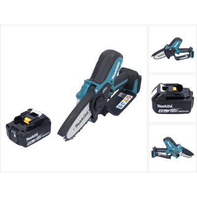 Makita, Kettensäge, DUC 101 M1 Akku Astsäge 18 V 10 cm Brushless + 1x Akku 4,0 Ah - ohne Ladegerät Makita, Kettensäge, DUC 101 M1 Akku Astsäge 18 V 10 cm Brushless + 1x Akku 4,0 Ah - ohne Ladegerät