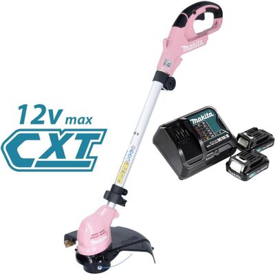Makita, Rasentrimmer, UR 100 DSA2P Akku Rasentrimmer 12 V max. 260 mm pink + 2x Akku 2,0 Ah + Ladegerät (Trimmfaden) Makita, Rasentrimmer, UR 100 DSA2P Akku Rasentrimmer 12 V max. 260 mm pink + 2x Akku 2,0 Ah + Ladegerät (Trimmfaden)