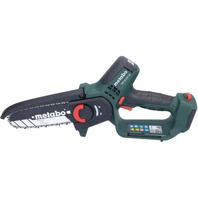 Metabo, Kettensäge, MS 18 LTX 15 Akku Gehölzsäge 18 V 15 cm 5 m/s + 2x Akku 5,5 Ah + Ladegerät + metaBOX (Akku Kettensäge) Metabo, Kettensäge, MS 18 LTX 15 Akku Gehölzsäge 18 V 15 cm 5 m/s + 2x Akku 5,5 Ah + Ladegerät + metaBOX (Akku Kettensäge)