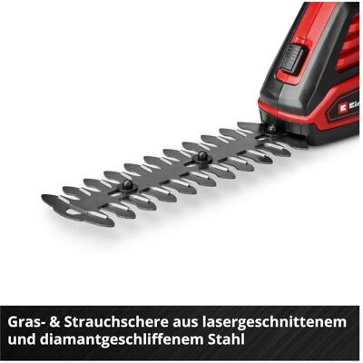 Einhell, Heckenschere, Akku-Gras-/Strauchschere 3 in 1, inkl. Harkenaufsatz (Akkubetrieb) Einhell, Heckenschere, Akku-Gras-/Strauchschere 3 in 1, inkl. Harkenaufsatz (Akkubetrieb)