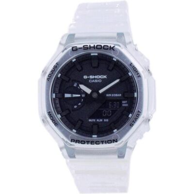 Casio Armbanduhr, GA-2100SKE-7A, Transparent, (Taucheruhr) Casio Armbanduhr, GA-2100SKE-7A, Transparent, (Taucheruhr)
