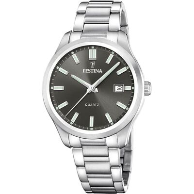 Festina, Armbanduhr, F20736/5, Silber, (Analoguhr, 42 mm) Festina, Armbanduhr, F20736/5, Silber, (Analoguhr, 42 mm)