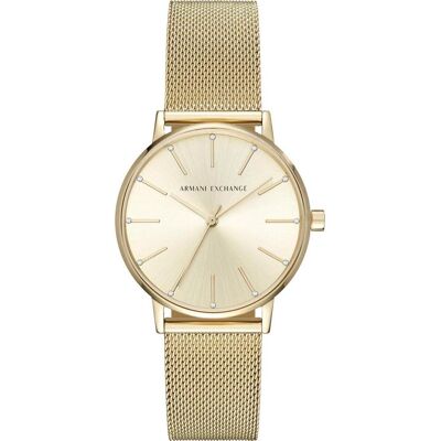 Giorgio Armani Exchange, Armbanduhr, Lola, Gold, (Analoguhr, 36 mm) Giorgio Armani Exchange, Armbanduhr, Lola, Gold, (Analoguhr, 36 mm)