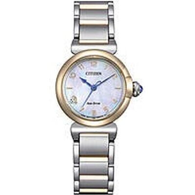Citizen Armbanduhr, Elegance EM1136-87D, Silber, (Analoguhr, 38 mm) Citizen Armbanduhr, Elegance EM1136-87D, Silber, (Analoguhr, 38 mm)