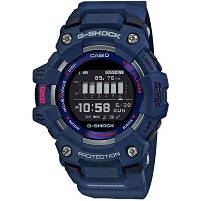 Casio Armbanduhr, G-Shock G-Squad GBD-100, Blau, (Sportuhr, 55 mm) Casio Armbanduhr, G-Shock G-Squad GBD-100, Blau, (Sportuhr, 55 mm)