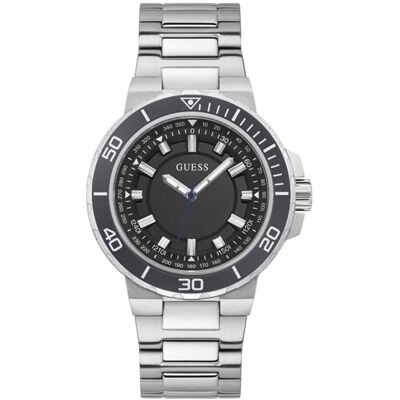 Guess Armbanduhr, Watches GENTS GW0426G1, Grau, Schwarz, (Chronograph, 44 mm) Guess Armbanduhr, Watches GENTS GW0426G1, Grau, Schwarz, (Chronograph, 44 mm)