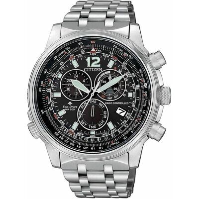 Citizen Armbanduhr, CB5860-86E, Silber, (Chronograph, Funkuhr, Gangreserveanzeige, 43.70 mm) Citizen Armbanduhr, CB5860-86E, Silber, (Chronograph, Funkuhr, Gangreserveanzeige, 43.70 mm)