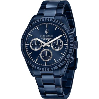 Maserati, Armbanduhr, Traguardo, Blau, (Chronograph, 45 mm) Maserati, Armbanduhr, Traguardo, Blau, (Chronograph, 45 mm)
