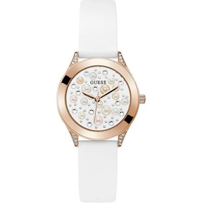 Guess Armbanduhr, Pearl GW0381L3 (L), Gold, Rosa, Silber Guess Armbanduhr, Pearl GW0381L3 (L), Gold, Rosa, Silber
