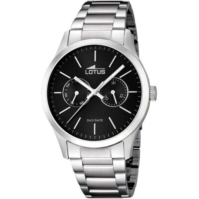 Lotus Armbanduhr, 15954/3 Minimalist, Schwarz, Silber, (Analoguhr, 42 mm) Lotus Armbanduhr, 15954/3 Minimalist, Schwarz, Silber, (Analoguhr, 42 mm)