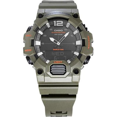 Casio Armbanduhr, MTP-VT01GL-3B, Grün, Schwarz, (Digitaluhr, Sportuhr, 48 mm) Casio Armbanduhr, MTP-VT01GL-3B, Grün, Schwarz, (Digitaluhr, Sportuhr, 48 mm)