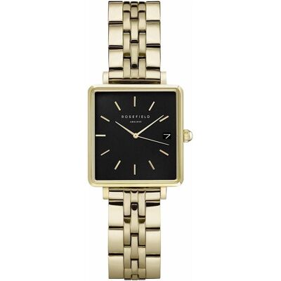 Rosefield, Armbanduhr, The Mini Boxes QMBG-Q025, Gold, (Analoguhr) Rosefield, Armbanduhr, The Mini Boxes QMBG-Q025, Gold, (Analoguhr)