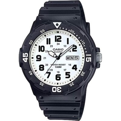 Casio Armbanduhr, Collection, Schwarz, Weiss, (Sportuhr, 44.50 mm) Casio Armbanduhr, Collection, Schwarz, Weiss, (Sportuhr, 44.50 mm)
