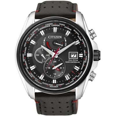 Citizen Armbanduhr, AT9036-08E Eco-Drive Herren Funkuhr Saphirglas 20ATM 44mm, Schwarz, Silber, (Analoguhr, 44 mm) Citizen Armbanduhr, AT9036-08E Eco-Drive Herren Funkuhr Saphirglas 20ATM 44mm, Schwarz, Silber, (Analoguhr, 44 mm)