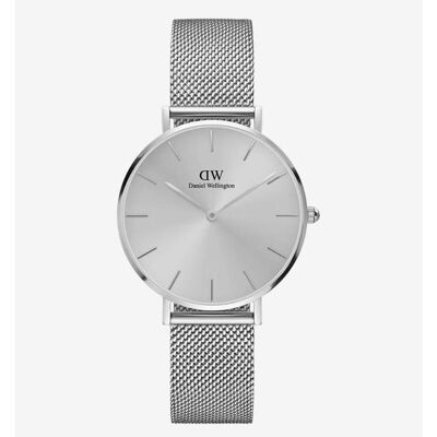 Daniel Wellington, Armbanduhr, Classic Petite Unitone Silver (32 mm), Silber, (Analoguhr, 32 mm) Daniel Wellington, Armbanduhr, Classic Petite Unitone Silver (32 mm), Silber, (Analoguhr, 32 mm)