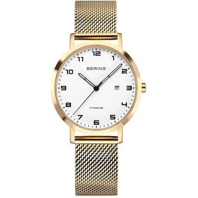 Bering, Armbanduhr, 18634-334, Gold, (Analoguhr, 34 mm) Bering, Armbanduhr, 18634-334, Gold, (Analoguhr, 34 mm)