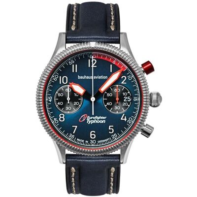 Bauhaus, Armbanduhr, Uhr Aviation Eurofighter 25763, (Chronograph, 41 mm) Bauhaus, Armbanduhr, Uhr Aviation Eurofighter 25763, (Chronograph, 41 mm)