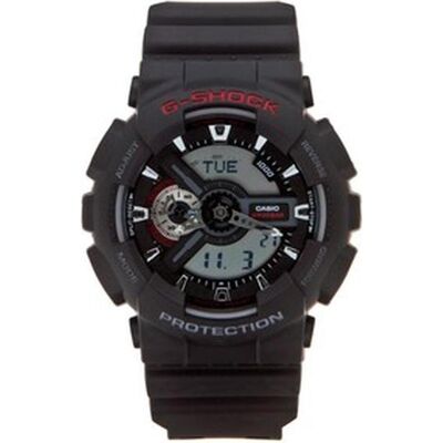 Casio Armbanduhr, GA-110-1AJF, Schwarz, (Chronograph, Digitaluhr, Sportuhr) Casio Armbanduhr, GA-110-1AJF, Schwarz, (Chronograph, Digitaluhr, Sportuhr)