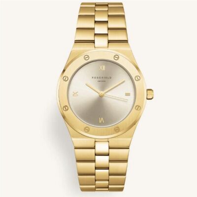 Rosefield, Armbanduhr, Damenuhr Rose, Gold, (Analoguhr, 33 mm) Rosefield, Armbanduhr, Damenuhr Rose, Gold, (Analoguhr, 33 mm)