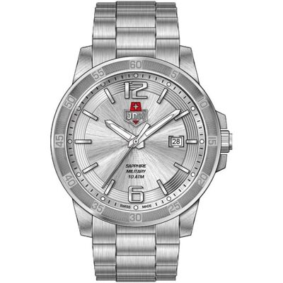 JDM, Armbanduhr, WG025-02, Silber, (Analoguhr, 42 mm) JDM, Armbanduhr, WG025-02, Silber, (Analoguhr, 42 mm)